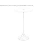Round marble table Pinseque