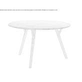 Round table made of solid wood Vernal
