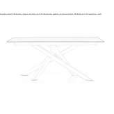 Extendable ceramic table Akkus