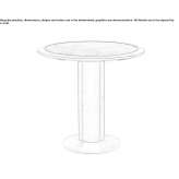 Round dining table Mitu