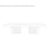 Rectangular ebony table Sarnow