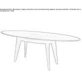 Oval dining table Sliven