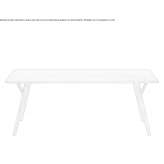 Rectangular dining table made of solid wood Vernal