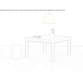 Extendable square wooden table Cobram
