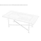 Rectangular table Joeuf