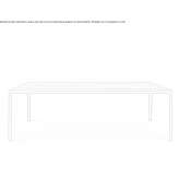 Rectangular wooden dining table Jodlowa