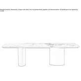 Rectangular marble dining table Chinle