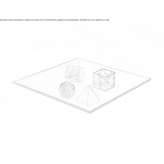 Low square coffee table Barnova