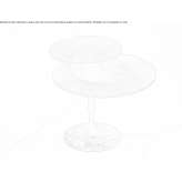 Swivel coffee table made of walnut wood Pazarlar