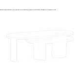 Swivel wooden coffee table Paper