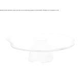 Coffee table with Murano glass base and glass top Moorpark