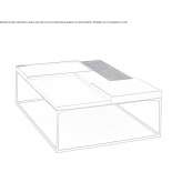 Ceramic coffee table Vokhtoga