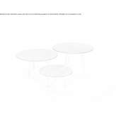 Round wooden coffee table Cessalto
