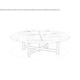 A coffee table Pommeret