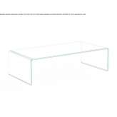 Rectangular glass coffee table Finale