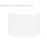 Round coffee table in solid walnut with a painted glass top on the back Tatamy