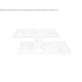 Low rectangular ash coffee table Rodental