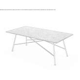 Rectangular coffee table Sirmione