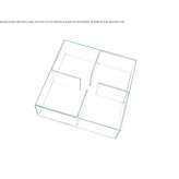 Glass coffee table Coripata