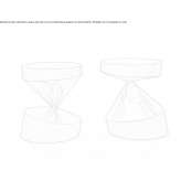 Round brass coffee table Kialla