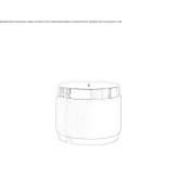 Round coffee table Zena