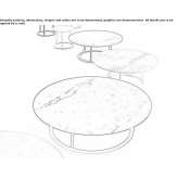 Round marble coffee table Blomberg