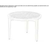 Oak coffee table Ivrea