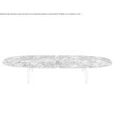 Low marble coffee table Lilbourn