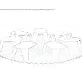 Plate coffee table Tilaran