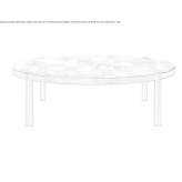 Round marble coffee table Reusel