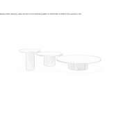 Round coffee table Jorquera