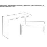 MDF coffee table Wiazow