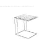 Rectangular marble coffee table Wilstedt