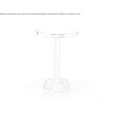 Round cast iron side table Ihtiman