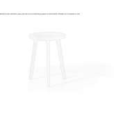 Round wooden high side table Propata
