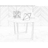 Round marble coffee table Reyero