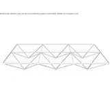 Rectangular coffee table made of glass and steel Ojen