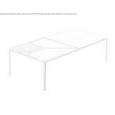 Low rectangular coffee table made of marble Salvada
