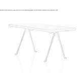 Rectangular, multi-layered coffee table made of wood Buhovo