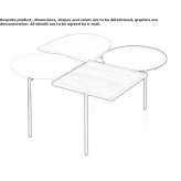 Square coffee table Hadzici