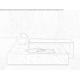 Low square coffee table Loftus