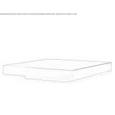 Square coffee table Mozzo