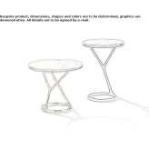 Round marble coffee table Charta