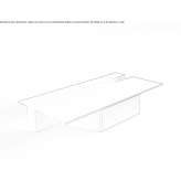 Low rectangular coffee table Moruzzo