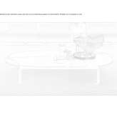 Oval marble coffee table for the living room Acos