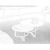 Wooden coffee table Aianteio