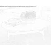 Round marble coffee table for the living room Acos