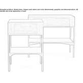 Solid wood coffee table/bedside table Verbania