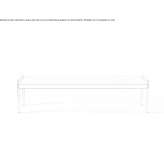 Rectangular marble coffee table Horatio