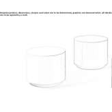 Polimex® low round coffee table Tavira
